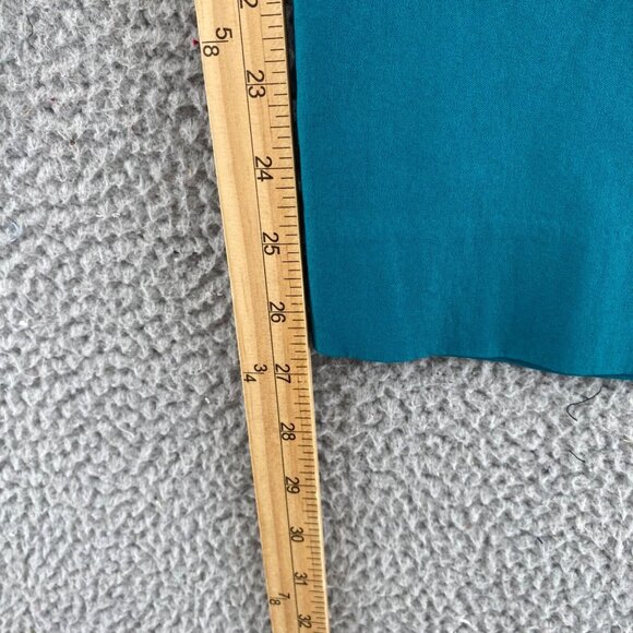 Chicos Pants Womens 4 US 20 Tall Brigitte Green Slim Ankle Pull On Stretch Knit - Picture 10 of 12